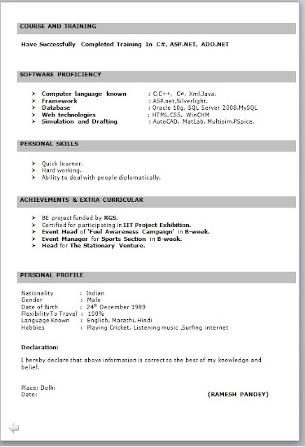 Sample stationary engineer resume
